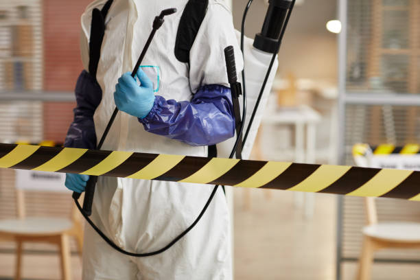 Professional Hoarding Cleanup technician working in Mills, NE